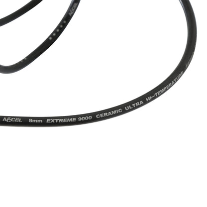 Spark Plug Wires Extreme 9000 Ceramic Booted Single Wire Replacement 135 Degree Universal 8Mm ACCEL-2
