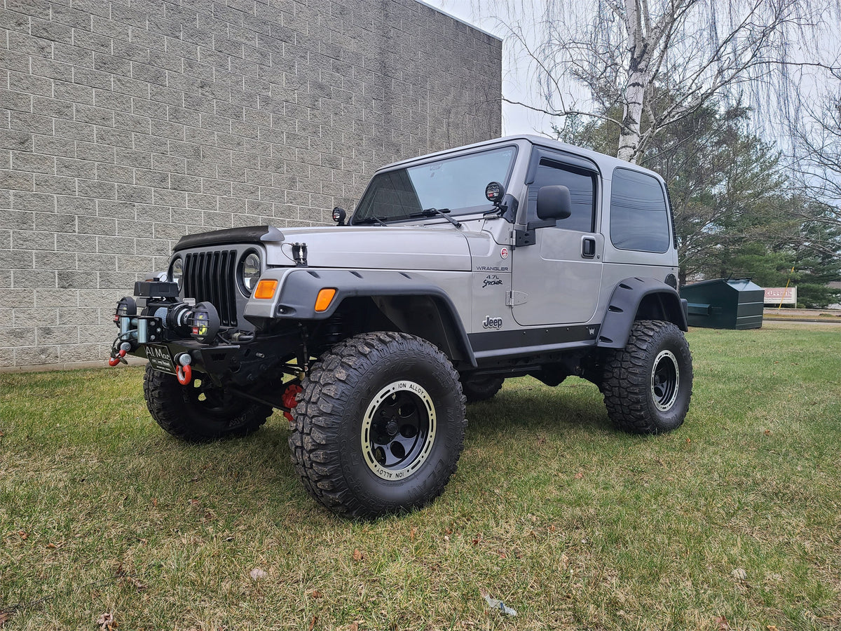 Jeep Wrangler 4.0 Inch Premium Short Arm Lift Kit 1997-2006 TJ/LJ Clayton Off Road-1