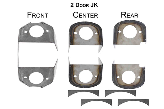 2007-2018 Jeep Wrangler JK Frame body Mounts RB5056 Rust Buster Frameworks