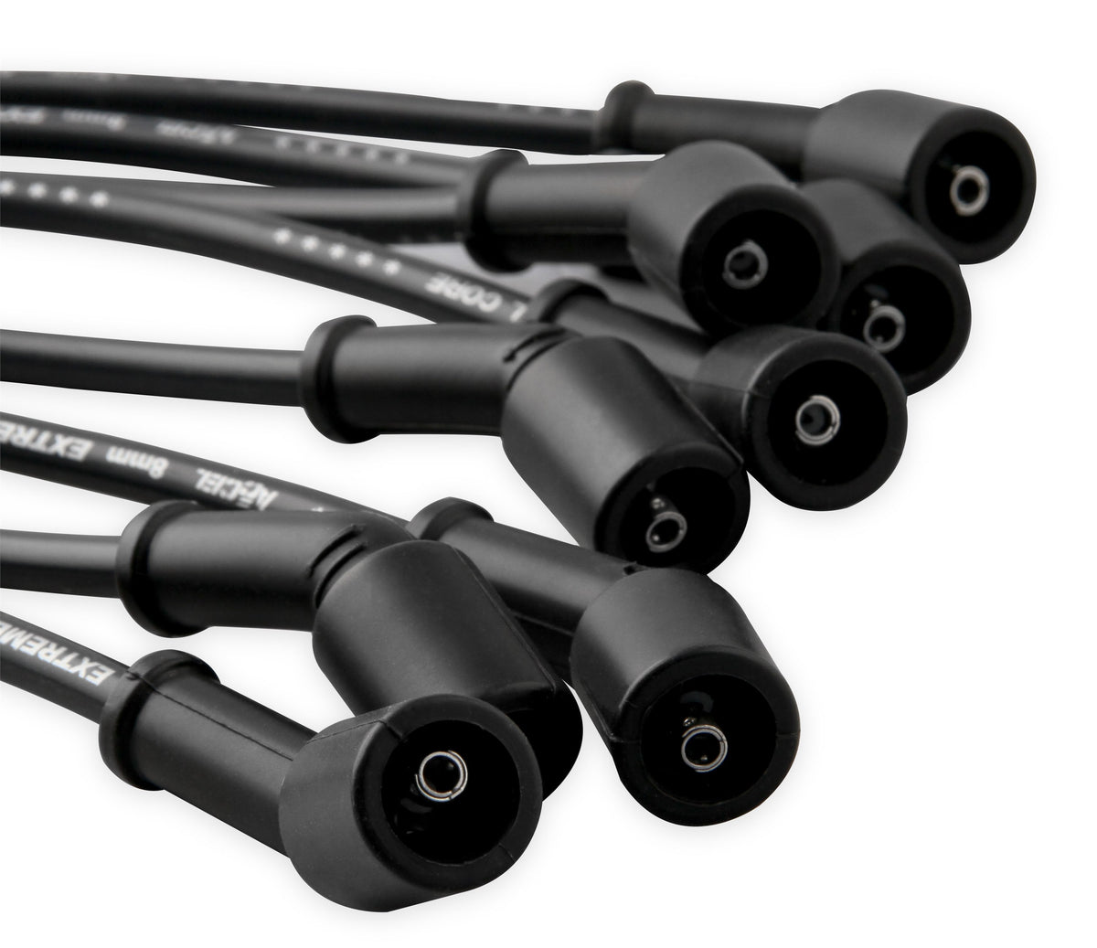 Spark Plug Wire Set Extreme 9000 Black Ceramic-Chevy/Gm 01-04-3/4 & 1 Ton 8.1L This Custom Fit Extreme Heat Black Ceramic Boot Spark Plug Wire Set Fits Chevy / GM 2001-2004 3/4 & 1 Ton 8.1L ACCEL-1
