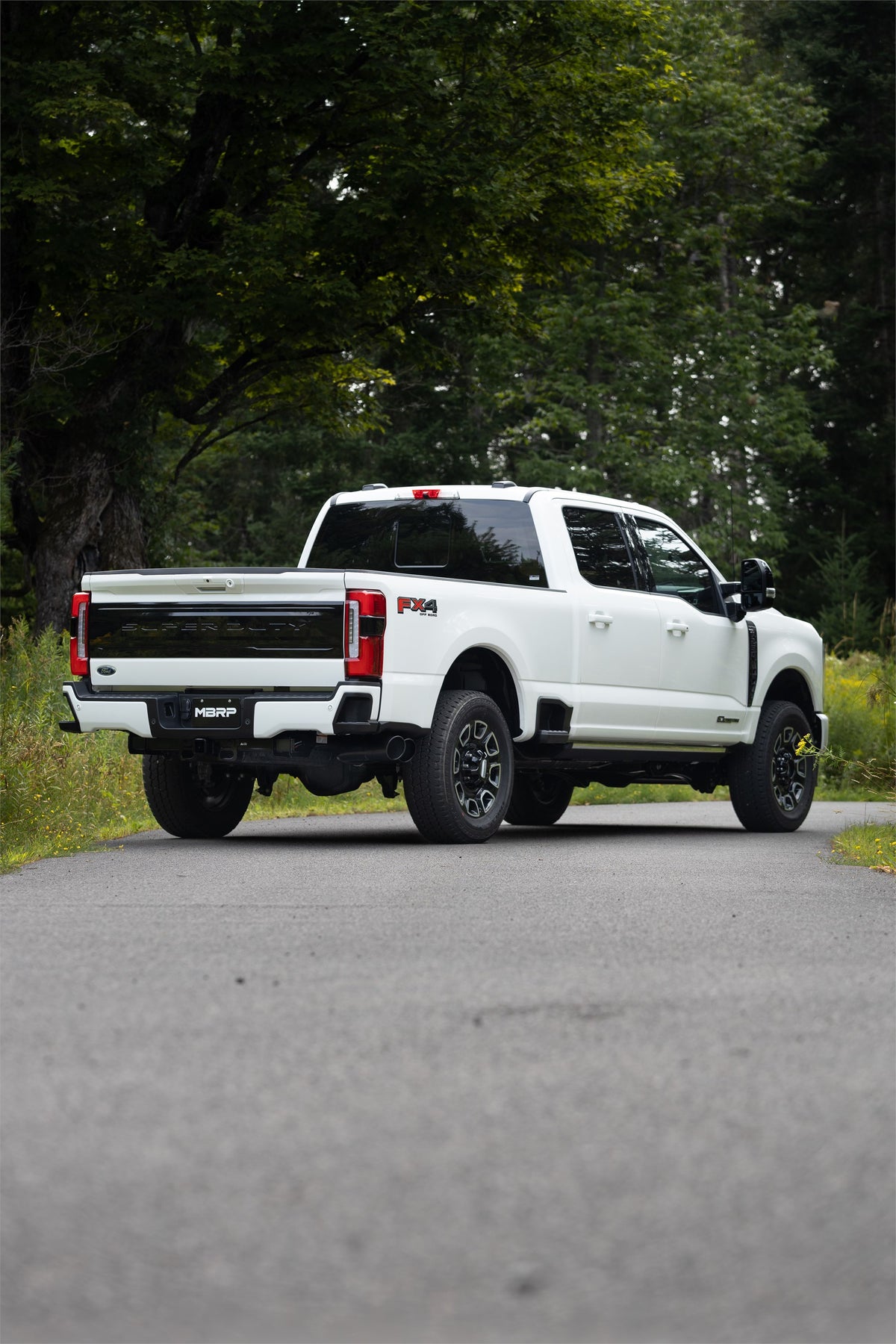 17-Up Ford F-250/350/450 6.7L 4 Inch Filter Back Single Side Dual Exit, Armor Plus T409 Stainless Steel, MBRP-8