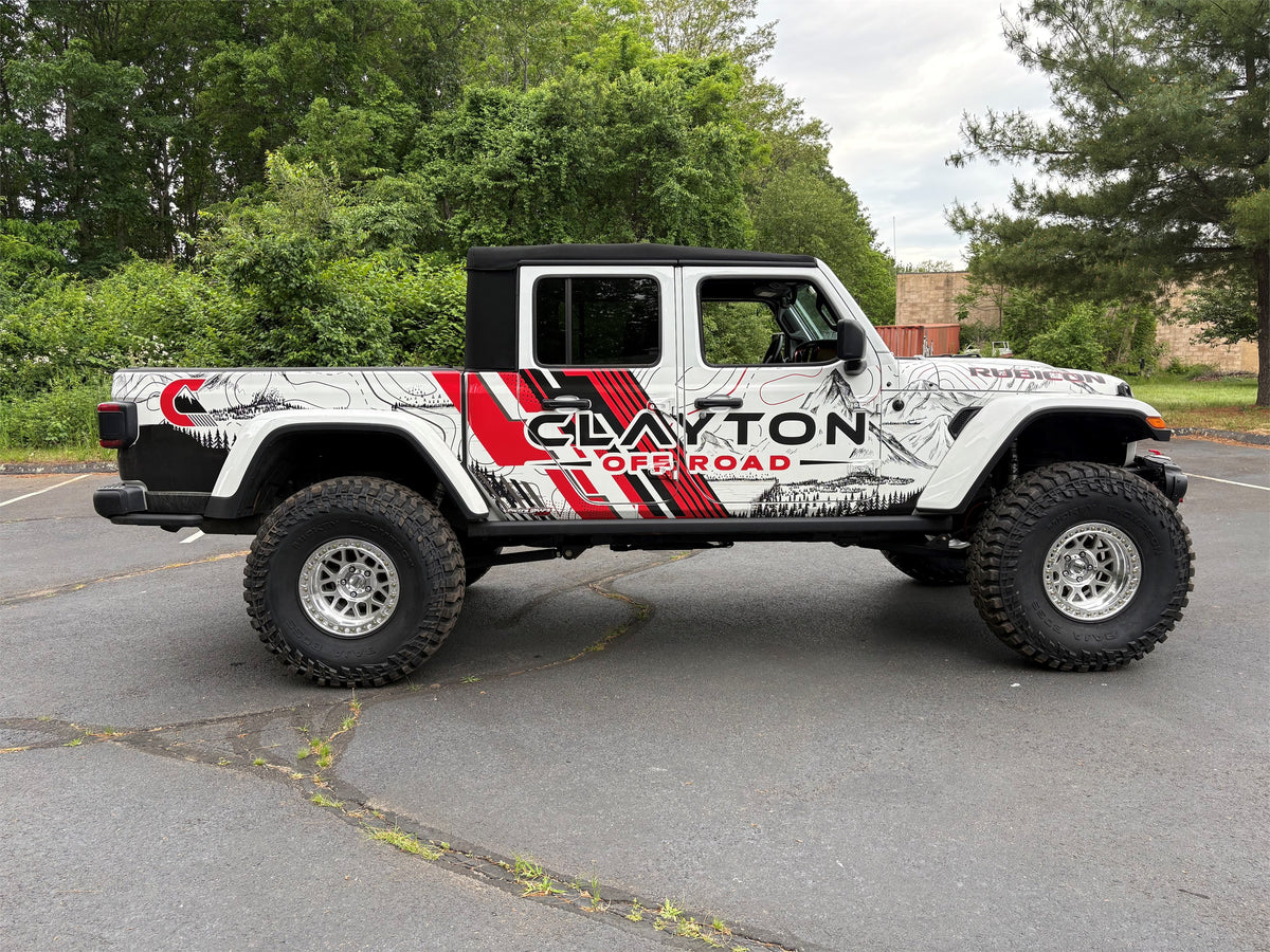 2020-Present Jeep Gladiator JT Overland Plus 4.5 Inch Long Arm Lift Kit Clayton Off Road-6