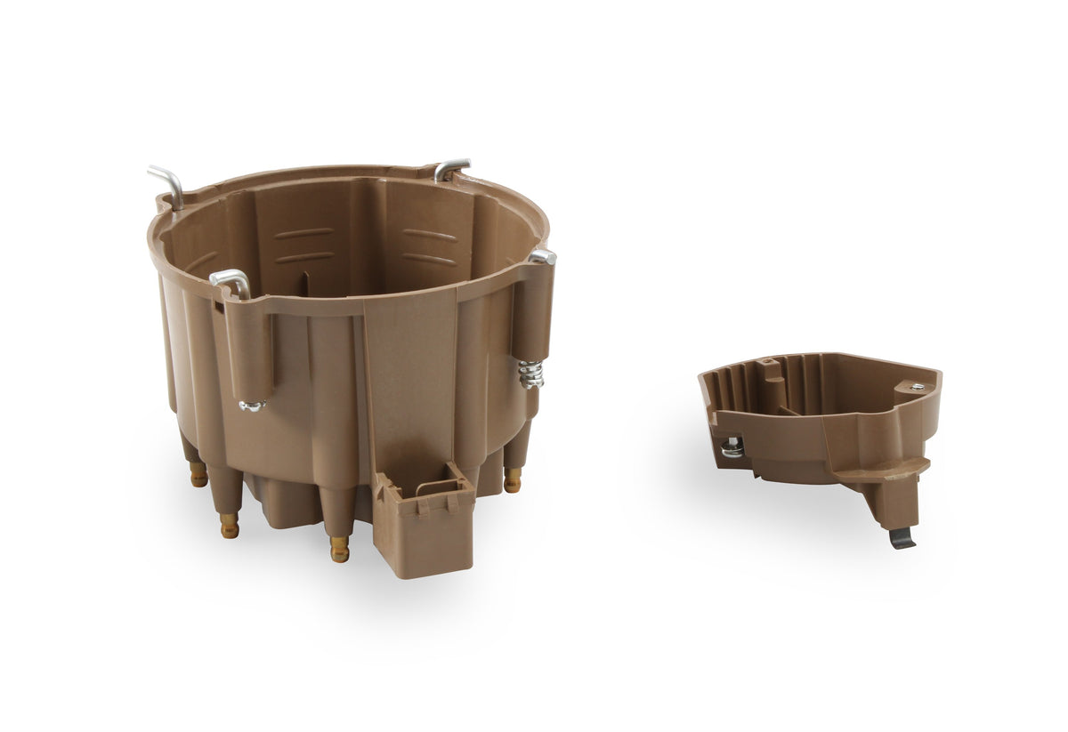 Distributor Cap & Rotor Kit Hei Style Tan 1972-1986 Various GM Clamp Down Cap ACCEL-12