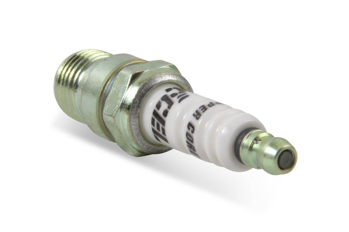 HP Copper Spark Plug Shorty 14MM Thread .460 In Reach Tapered Seat Non-Resistor 4 Pack ACCEL-4