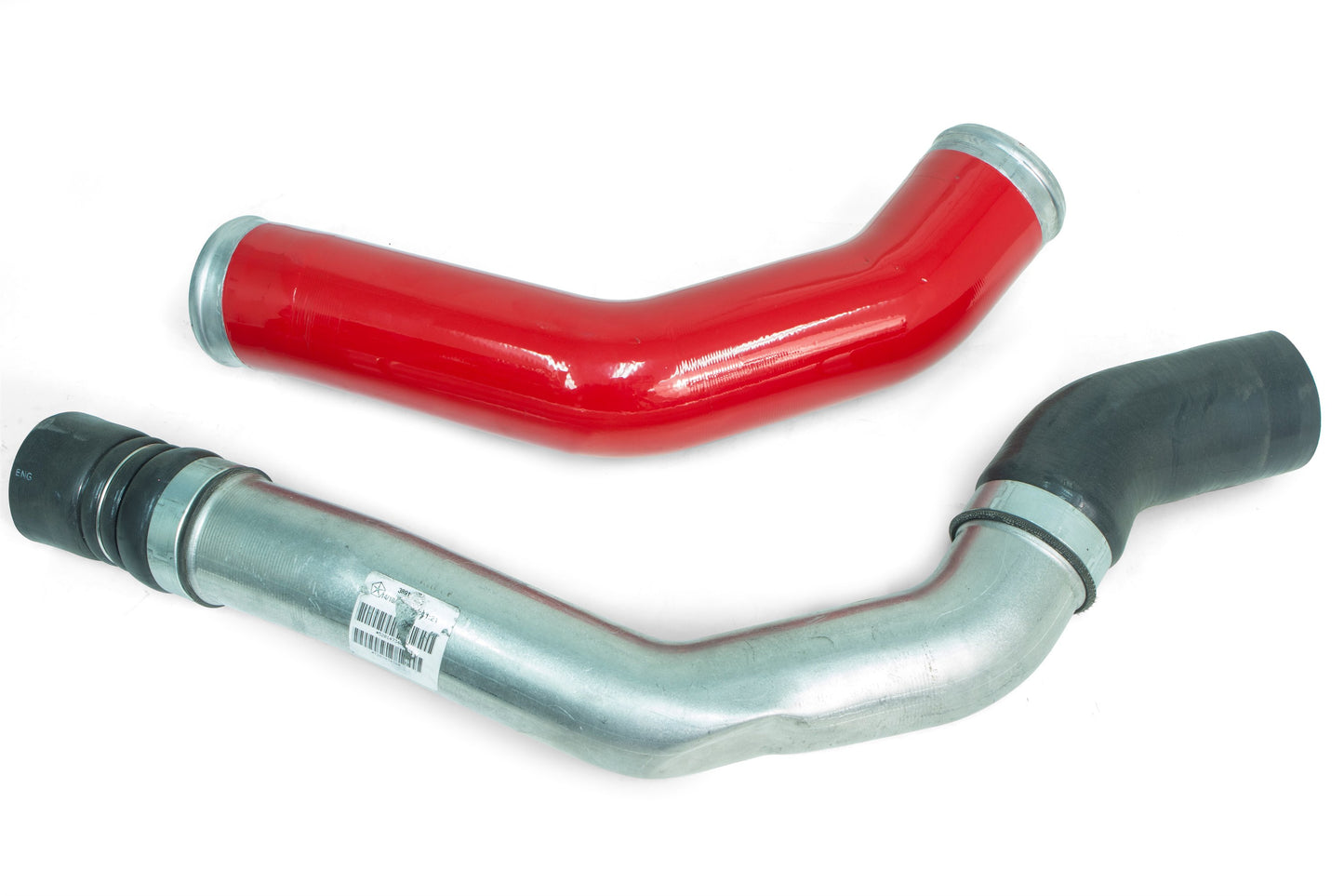 Boost Tube Kit Natural Finish Tubes 13-18 Ram 6.7 Banks Power-2