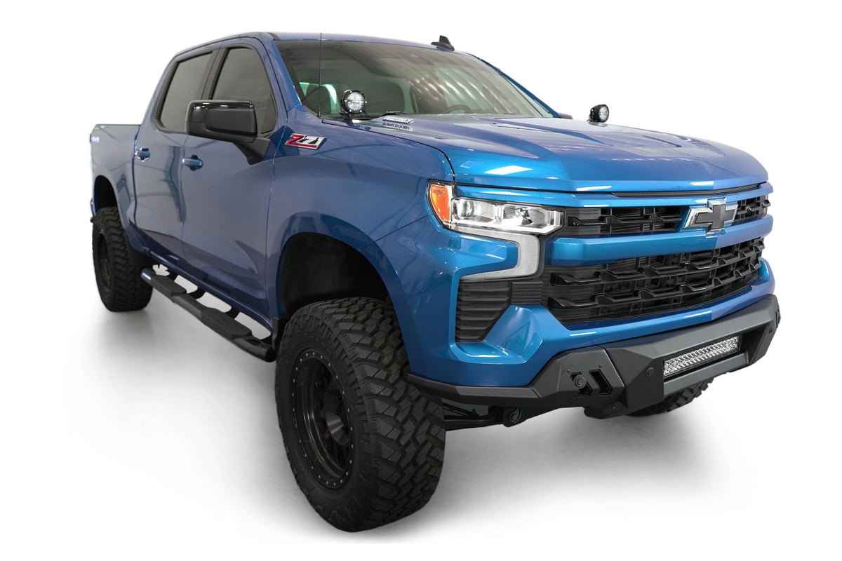 2022+ Chevrolet Silverado, GMC Sierra 1500 Ditch Light Brackets Addictive Desert Designs-5