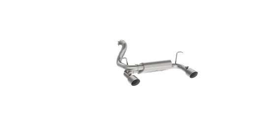 Jeep 2.5 Inch Axle Back Dual Rear Exit For 18-20 Wrangler JL 2/4 DR 3.6L MBRP