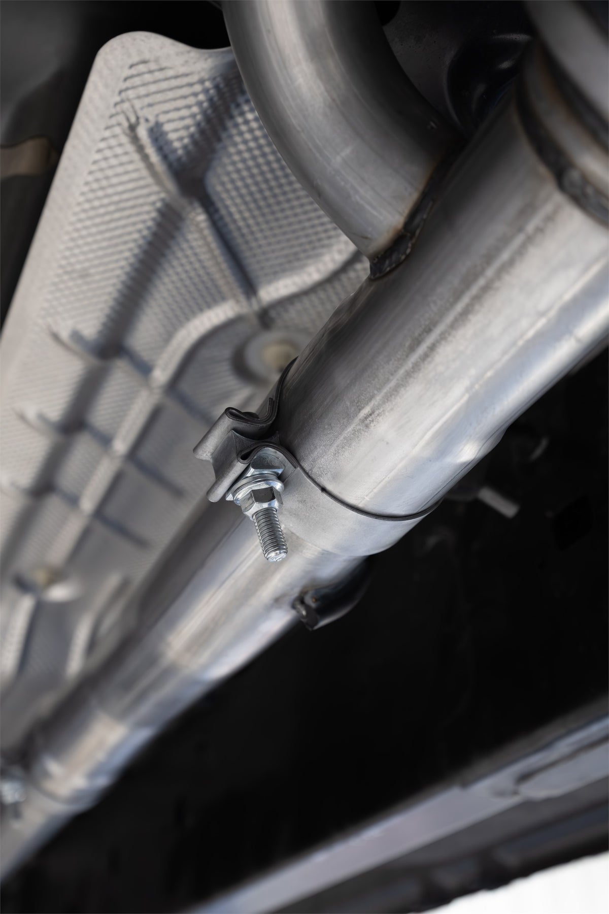 2025-Up Ram 1500 3.0L SST SO Armor BLK 3 inch Cat-back 2.5 Inch Dual Split Rear Exhaust with Black Tips MBRP-3