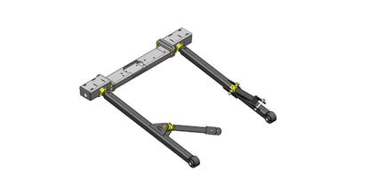 Jeep Grand Cherokee Front Long Arm Upgrade Kit 1993-1998 ZJ Clayton Off Road-1
