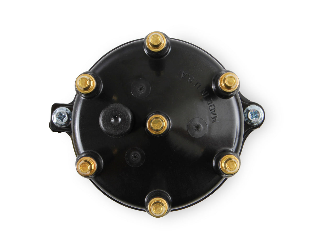 Distributor Cap Jeep 4.0L Male Hei Style Black 120330, Distributor Cap, Hei Style, Black, Each ACCEL-1