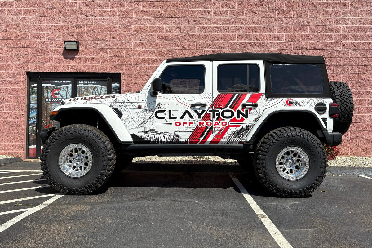 Jeep Wrangler 4.5 Inch HD Dual Rate Rear Coil Springs (18-Present, JL) Clayton Off Road-3