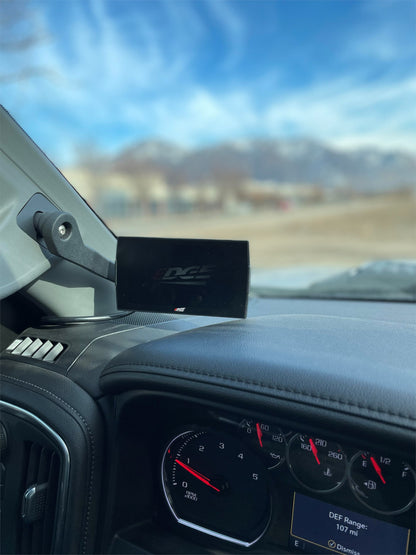 A-Pillar Display Mount 2020-2023 Silverado/Sierra 2500/3500 Edge Products-1