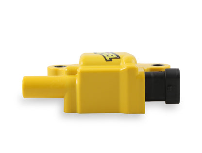 Ignition Coil Supercoil GM Ls2/Ls3/Ls7 Engines, Yellow, Individual Supercoil For GM Ls2, Ls3, And Ls7 ACCEL-6