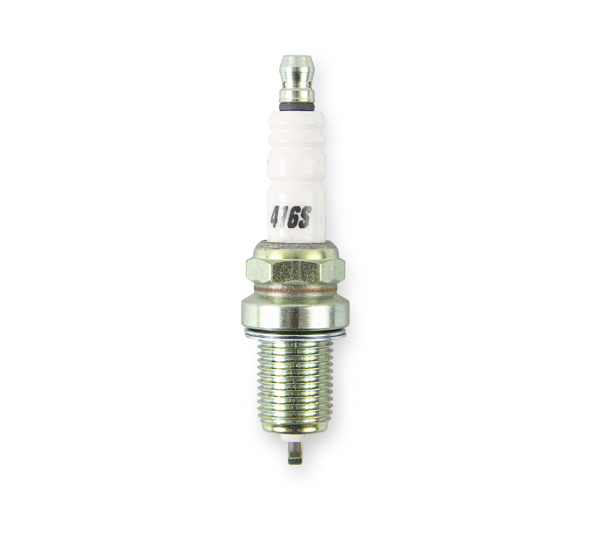 HP Copper Spark Plug Shorty 14MM Thread, .750 In Reach Heat Range 6 Gasket (Flat) Seat 4-Pack ACCEL-1
