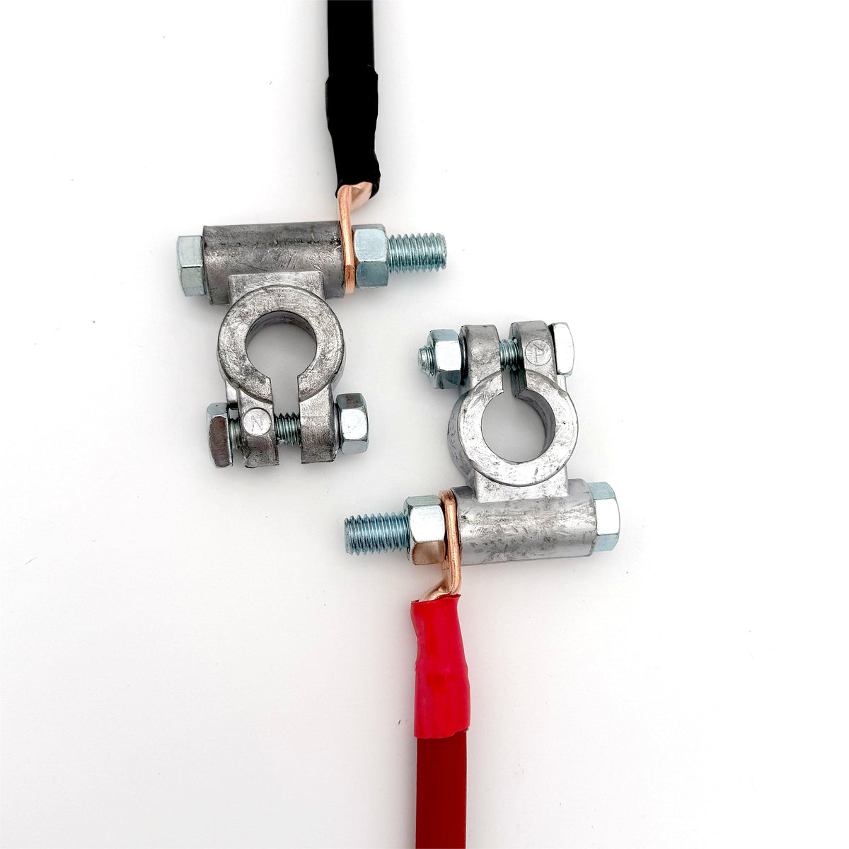 1992-1997 Ford F-Series Battery Cable Kit 7.5 Liter 460ci 2 Gauge Battery Cable Big7Kits-4