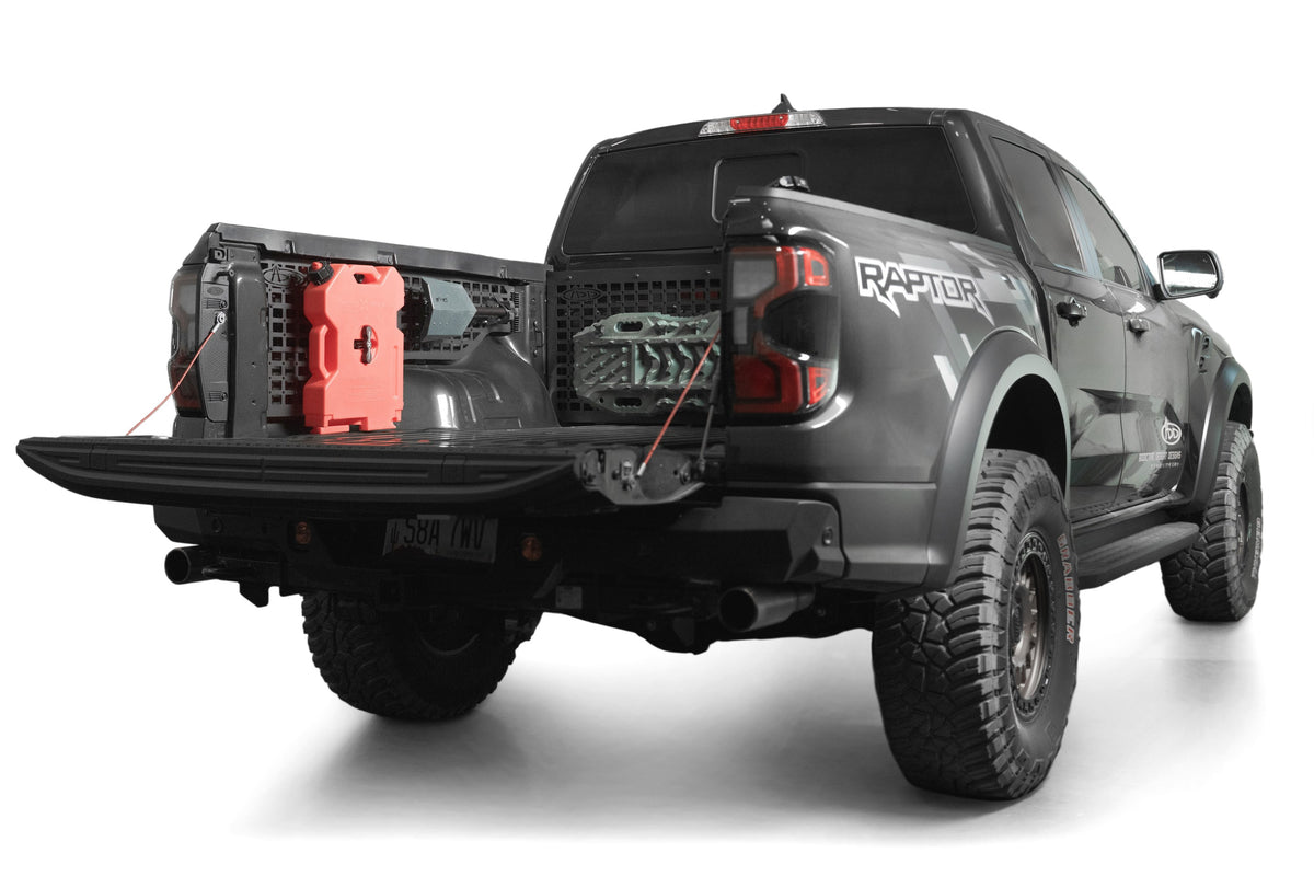 2024+ Ford Ranger Raptor Bed Side Molle Panels- Driver Addictive Desert Designs-1