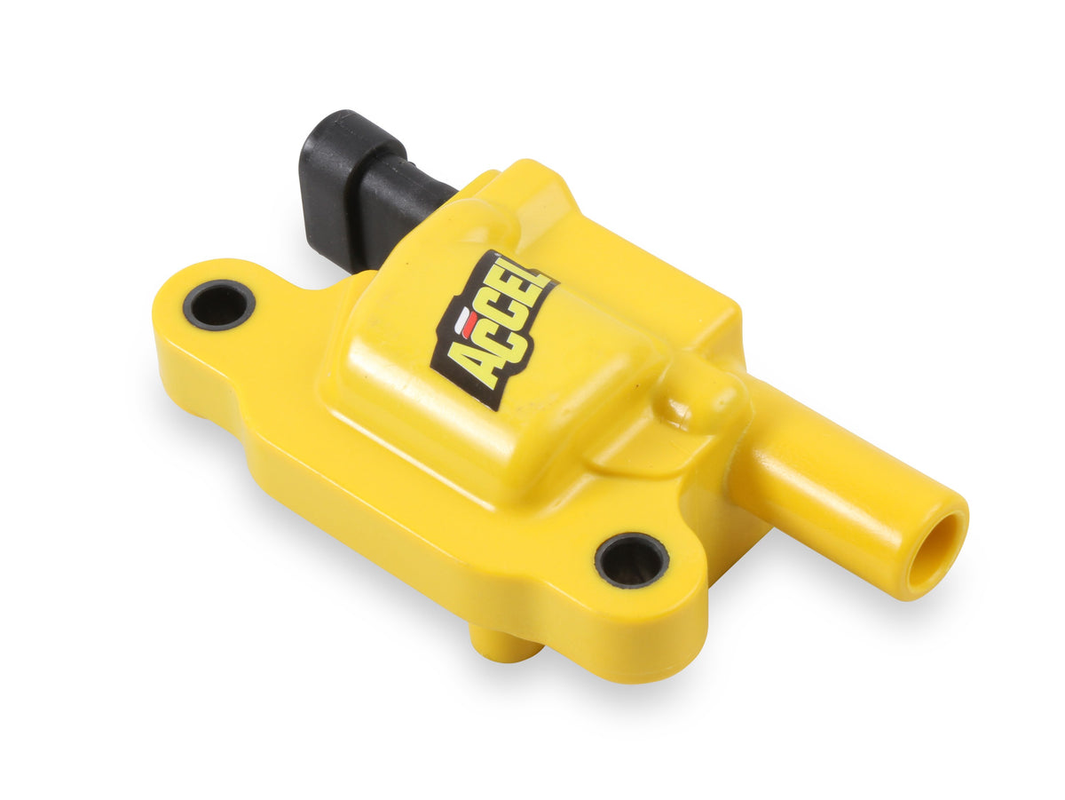 Direct Ignition Coil Kits Supercoil GM Ls2/Ls3/Ls7 Engines, Yellow, 8-Pack Supercoil For GM Ls2, Ls3, And Ls7 Engines ACCEL-3