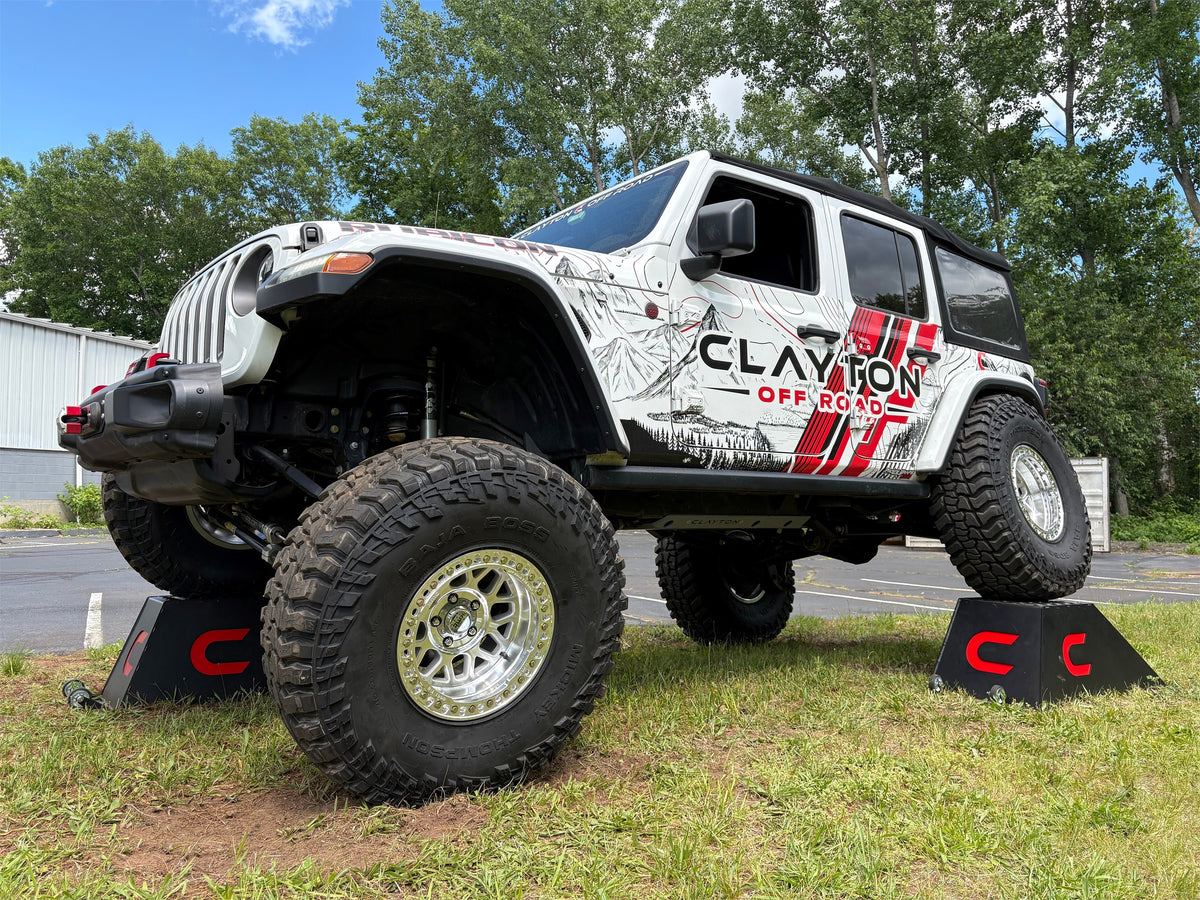 Jeep 5.0 Inch Front Bump Stops (07-Present, JK/JL/JT) Clayton Off Road-4