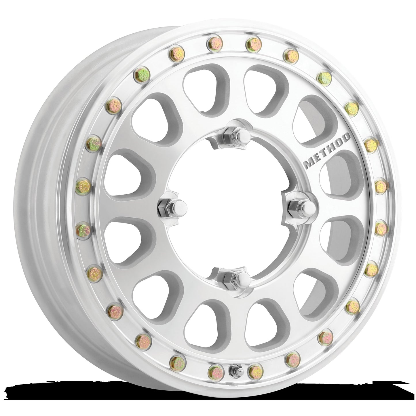 MR401-R UTV Beadlock, Machined Raw, w/ BH-H24155, Method Race Wheels-5