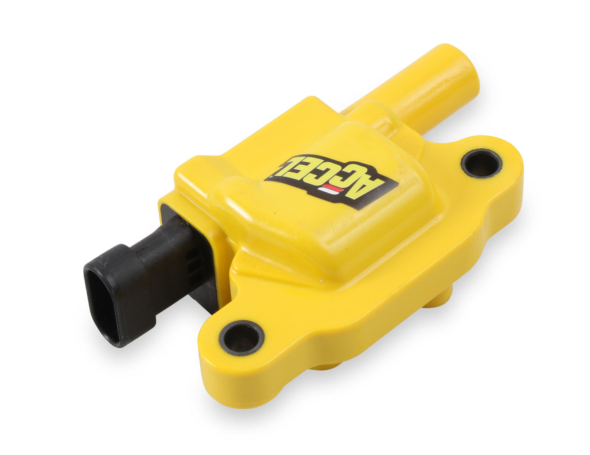 Direct Ignition Coil Kits Supercoil GM Ls2/Ls3/Ls7 Engines, Yellow, 8-Pack Supercoil For GM Ls2, Ls3, And Ls7 Engines ACCEL-4