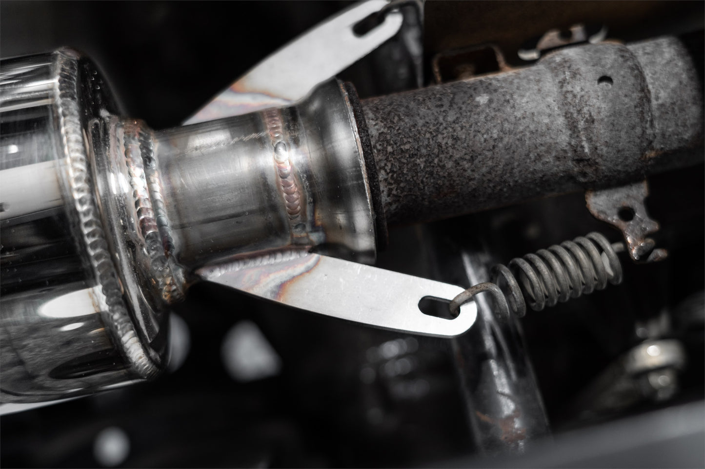 4.0 Inch Slip-on Muffler Assembly 2010 Polaris Ranger 500EFI and 10-17 Polaris Ranger 800 MBRP-2