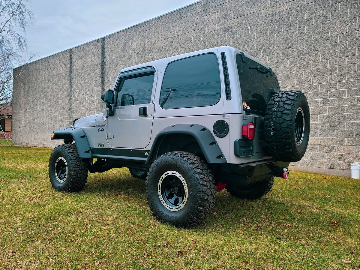 Jeep Wrangler 4.0 Inch Overland Plus Short Arm Lift Kit 1997-2006 TJ/LJ Clayton Off Road-5