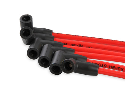 Spark Plug Wire Set Super Stock Spiral Core 8MM Jeep L6 Red These 8MM Custom Fit Super Stock Spiral Core Spark Plug Wires Fit Select Jeep L6 Applications ACCEL-2