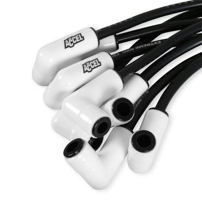 Spark Plug Wire Set Extreme 9000 Ceramic- Chevy Big Block 396-502 Hei Custom This Extreme Ceramic Book Spark Plug Wire Set Is A Custom Fit For Chevy / GM Big Block Engines 396-502 W/ Hei ACCEL-2