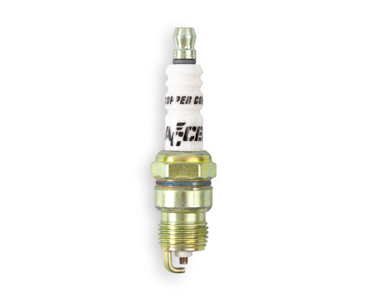 HP Copper Spark Plug Shorty 14MM Thread .460 In Reach Tapered Seat 2 Pack Of 0576S-4 (8 Spark Plugs) ACCEL-2