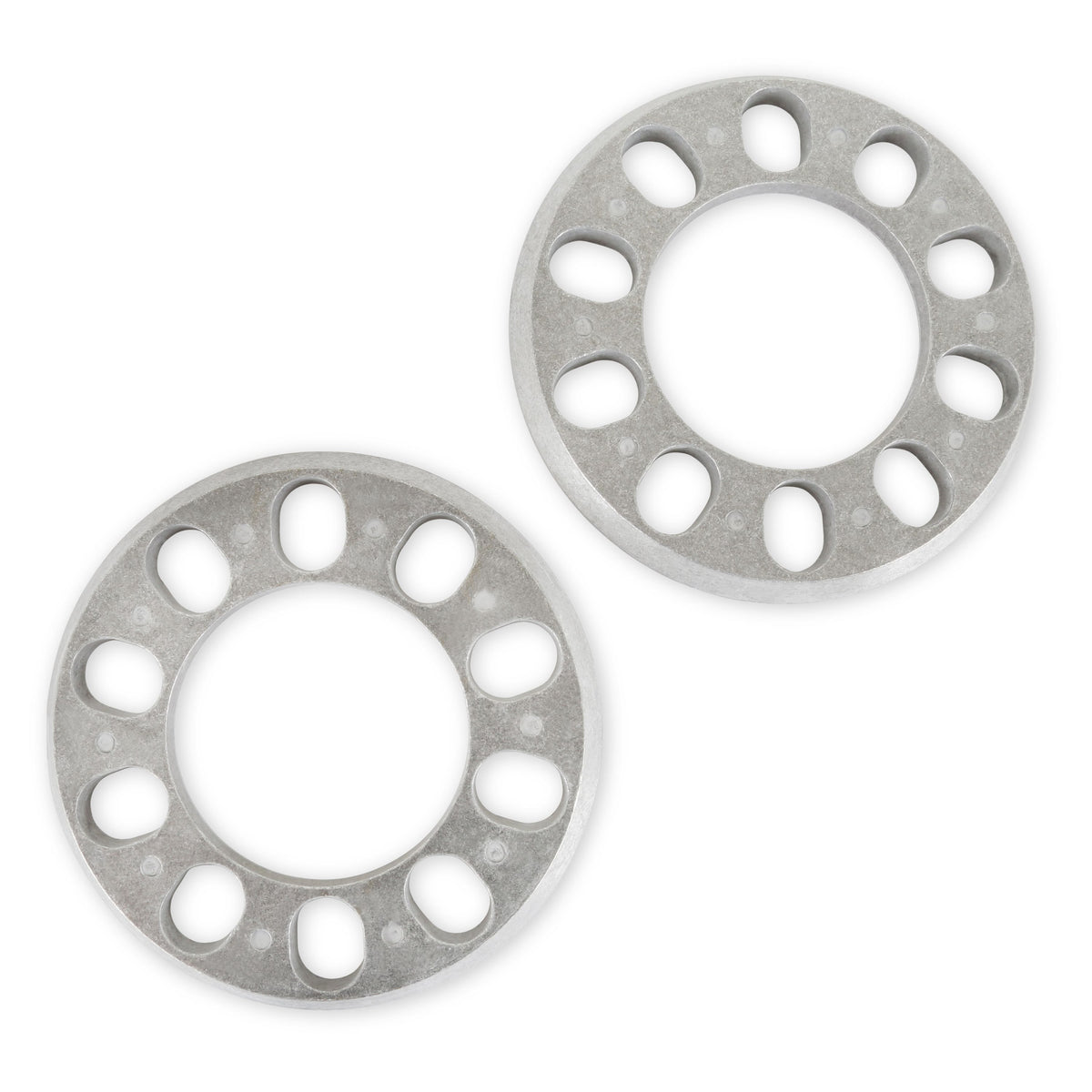 Wheel Spacers 7/16 Inch Thick, 5 lug 4 1/2 Inch Bolt Circle Mr Gasket-3