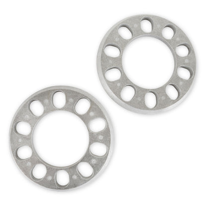 Wheel Spacers 7/16 Inch Thick, 5 lug 4 1/2 Inch Bolt Circle Mr Gasket-3