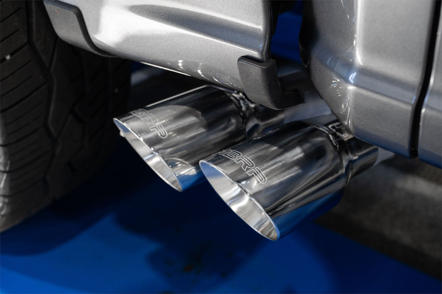 3 inch Cat-Back 2.5 inch Dual Pre-Axle (Race Profile) 21-Up F-150 T304 Stainless Steel MBRP-10