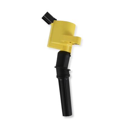 Ignition Upgrade Kit- 1998-2008 Ford 4.6L/5.4L/6.8L 2-Valve, Yellow 8-Pack Includes 8-Pack Of Hp Copper Spark Plugs (P/N 8196) & 8-Pack Of Igniiton Coils (P/N 140032-8) ACCEL-1