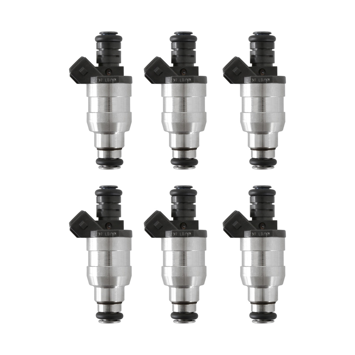Fuel Injectors Ev1 / Minitimer High Impedance Set Of 6 Injectors ACCEL