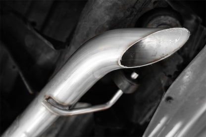 03-24 Toyota 4Runner 11-16 Toyota Land Cruiser Prado Armor Lite Aluminized Steel 2.5 Inch Cat-Back High Clearance Turn Down Single Rear Exit Exhaust System MBRP-7