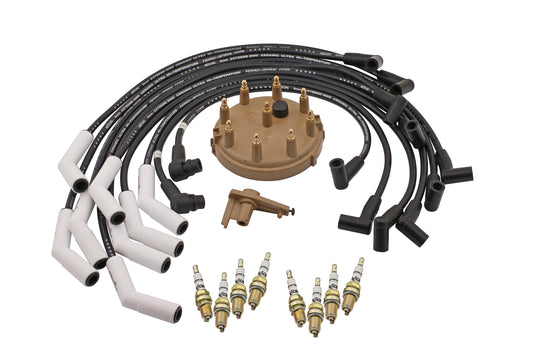 Ignition Tune Up Kit For Ford Truck And Van With The 5.0L And 5.8L V8 Engine. Covers 1985-88 5.0L V8 Engines. Also Covers 1984-87 5.8L 351W V8 Engines With Carb And Eec 4 Ignition. Also Covers 1988-97 5.8L 351W V8 Engines With Fuel Injection ACCEL