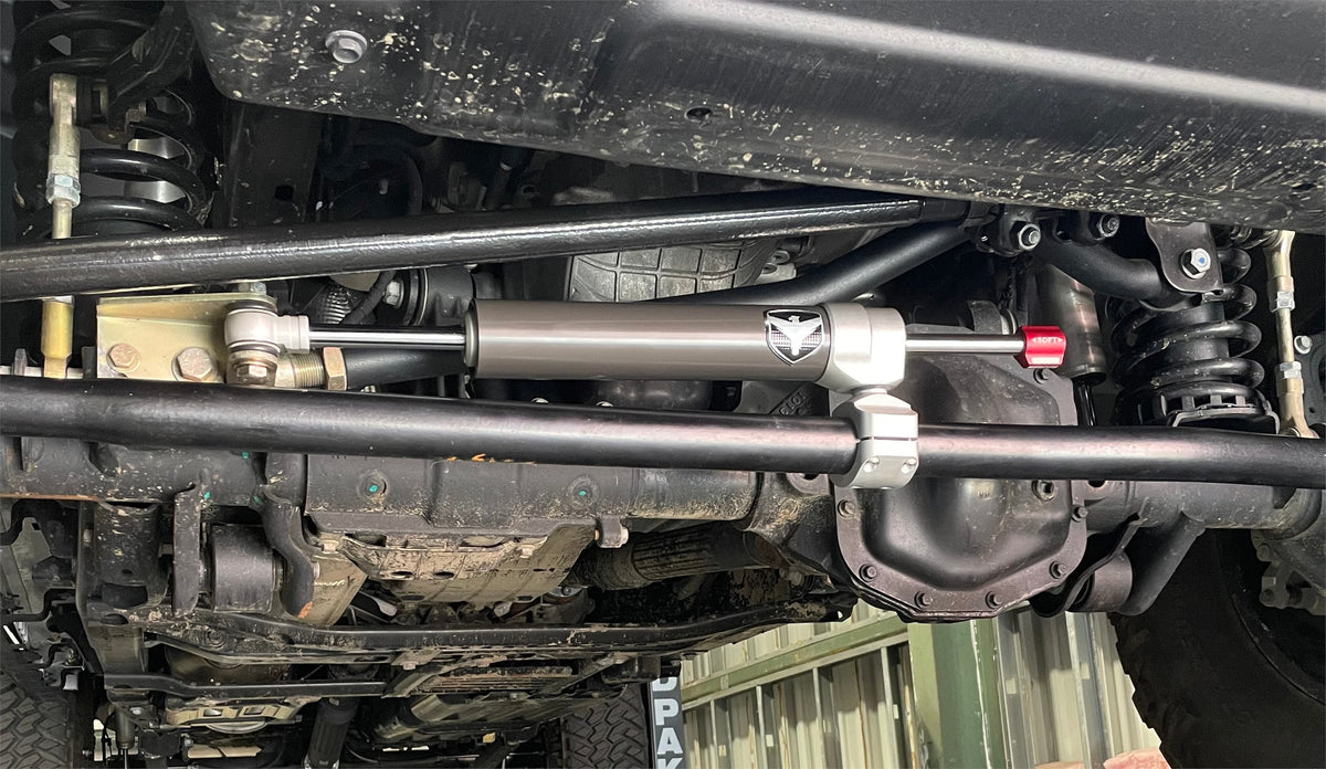 Jeep Wrangler Steering Stabilizer Relocation Bracket 2007-2018+ JK/JL/JT Clayton Off Road-8