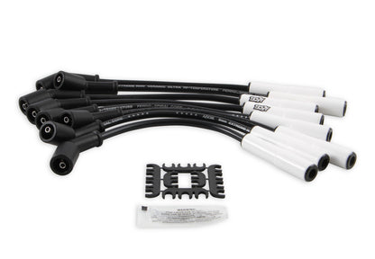 Spark Plug Wire Set Extreme 9000 Ceramic Boot Custom Fit Extreme Heat Ceramic Boot Wire Sets 12 Direct Fit For 2014+ Gen 5 Lt1/Lt4 Based Engines Corvette/Camaro/Truck/Suv ACCEL-1
