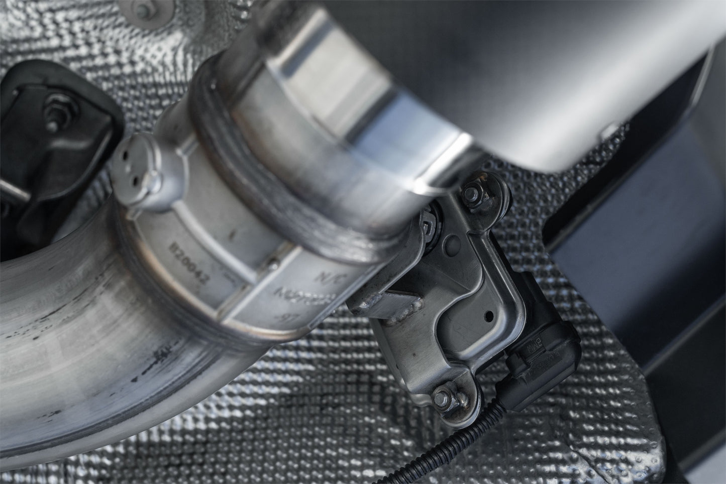 20-26 Toyota Supra T304 Stainless Steel 3 inch Cat Back Dual Rear with Carbon Fiber Tips MBRP-3