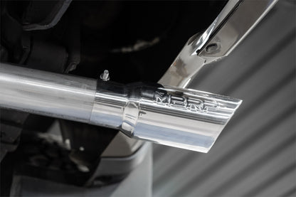 2022-Up Nissan Frontier 3.8L Aluminized Steel 2.5 Inch Cat-Back 3 Inch Single Rear Exit Armor Lite Series MBRP-5