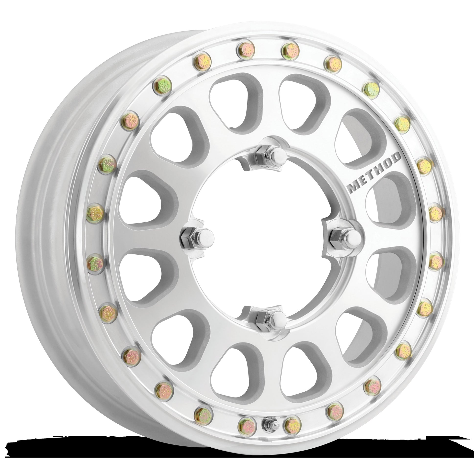 MR401-R UTV Beadlock, Machined Raw, w/ BH-H24155, Method Race Wheels-3