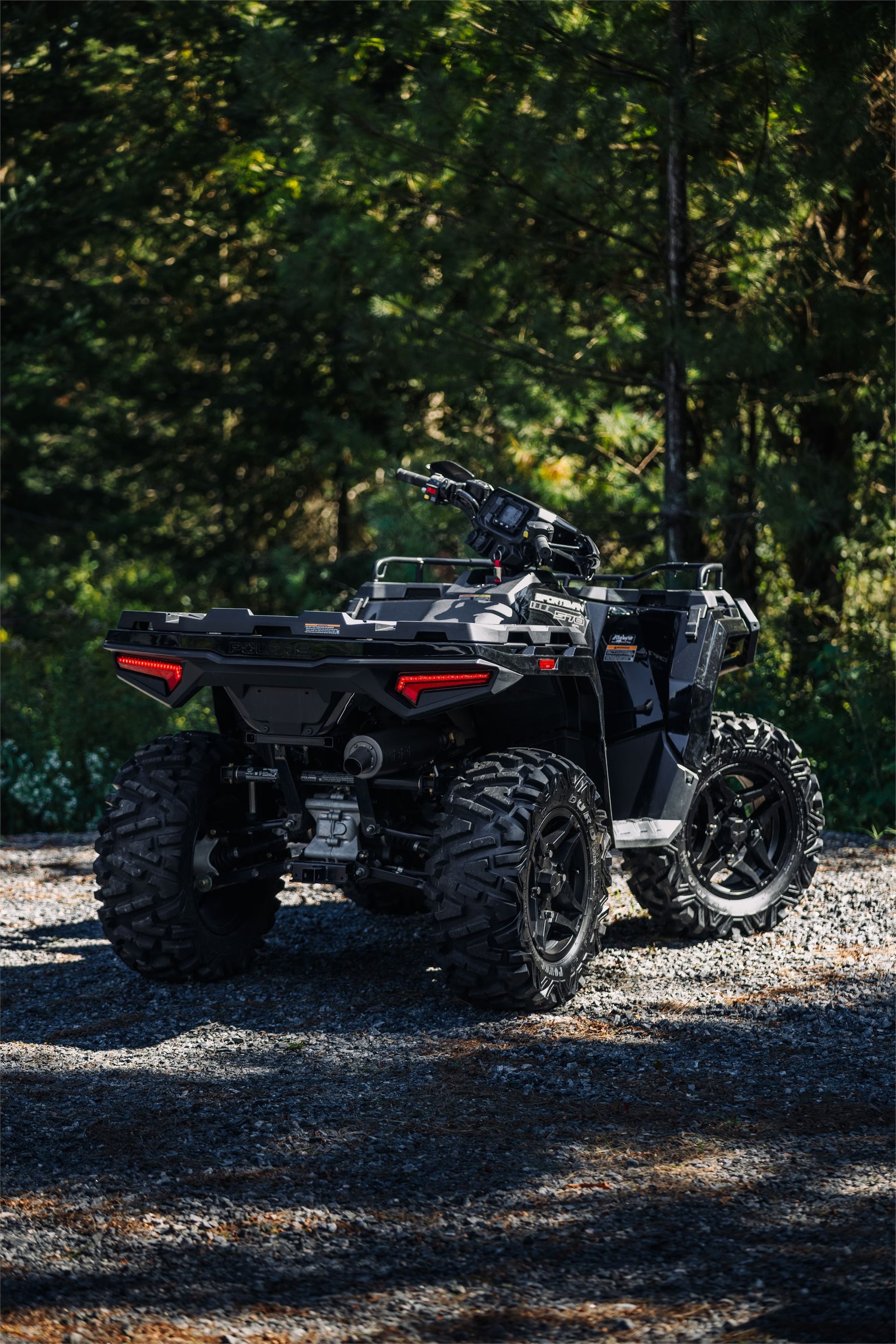 Slip-On Combination W/Sport Muffler For 01-Up Polaris Sportsman MBRP-7