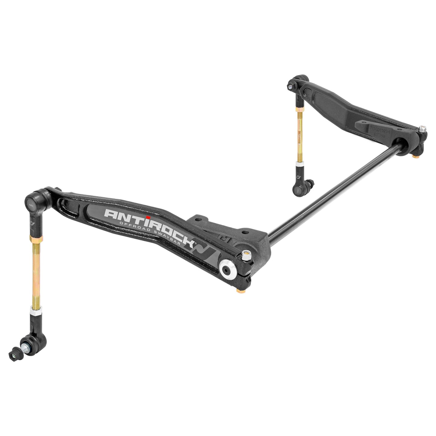 Antirock Sway Bar Kit JK Front Forged Arms Forged Brackets (Heavy) 1 Inch Bar RockJock 4x4