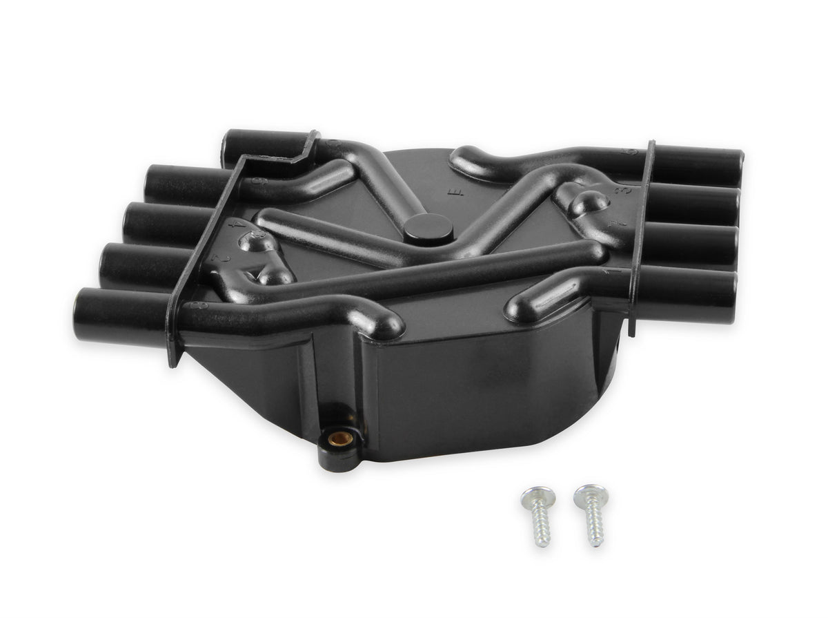 Distributor Cap Is A Black, Socket Style Heavy Duty Cap ACCEL