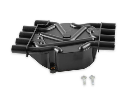 Distributor Cap Is A Black, Socket Style Heavy Duty Cap ACCEL