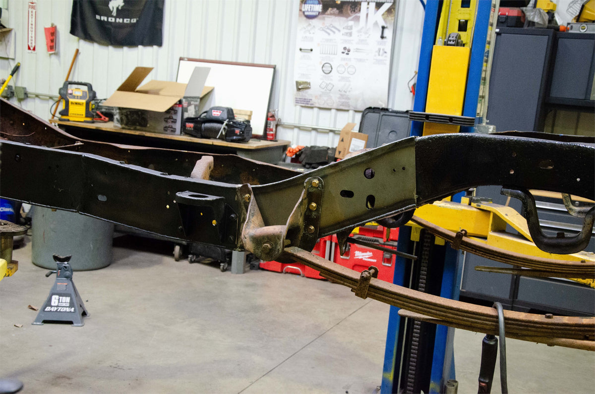 Leaf Spring Frame Section Driver Side For 1973-1991 Chevy/GMC K5 Blazer/Jimmy Rust Buster Frameworks-3