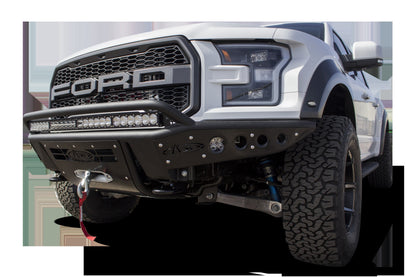 2017-2020 Ford F-150 Raptor Stealth R Front Bumper With Winch Mount Addictive Desert Designs-2