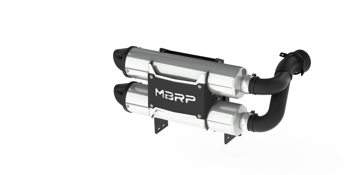 Dual Slip-On Performance Series For 17-Up Can-Am Maverick X3/Turbo/Turbo R/Turbo RR MBRP