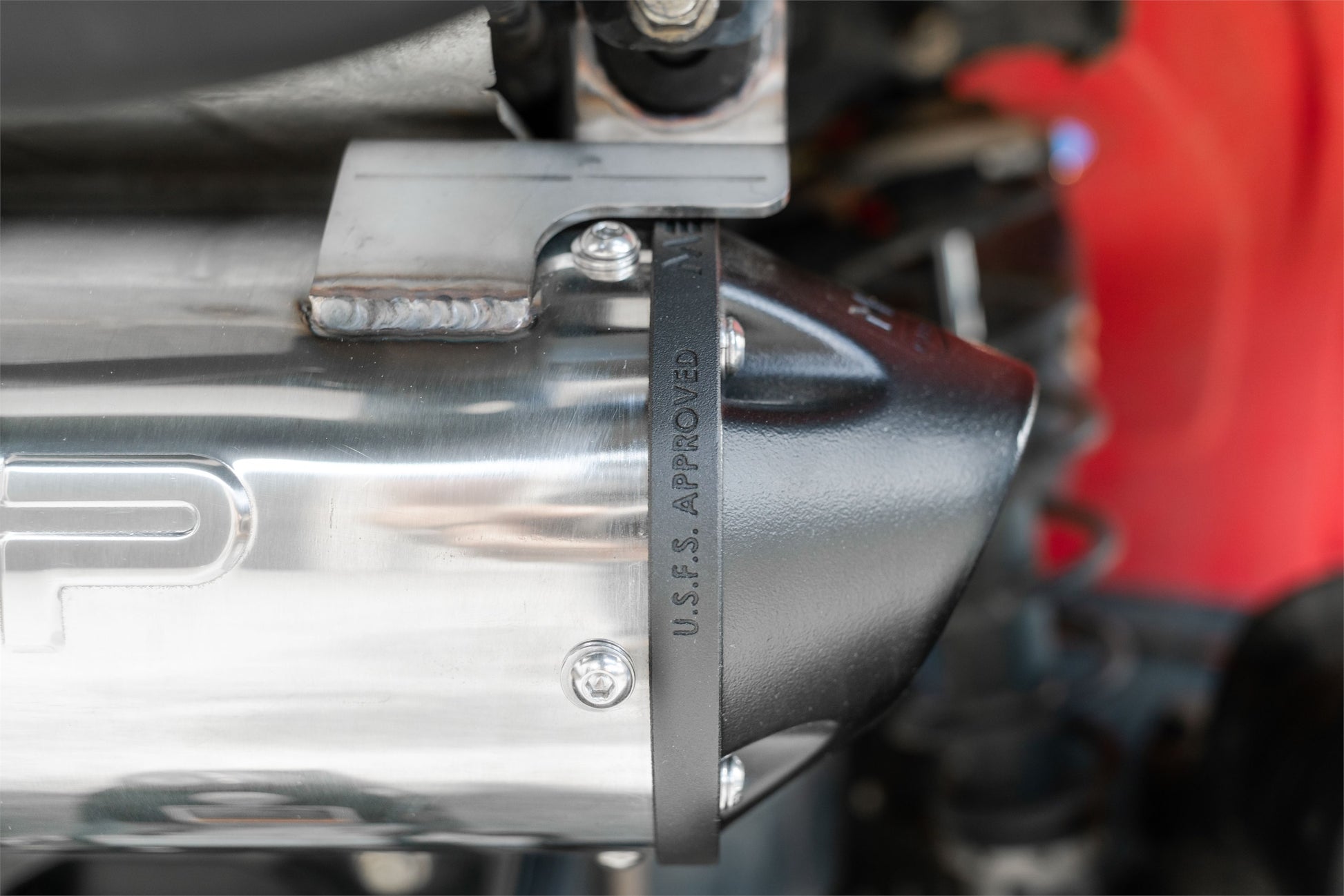 5 inch ATV performance Muffler Single Slip-on 15-24 CAN-AM Outlander Performance Series MBRP-2