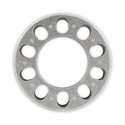 Wheel Spacers 7/16 Inch Thick, 5 lug 4 1/2 Inch Bolt Circle Mr Gasket-1